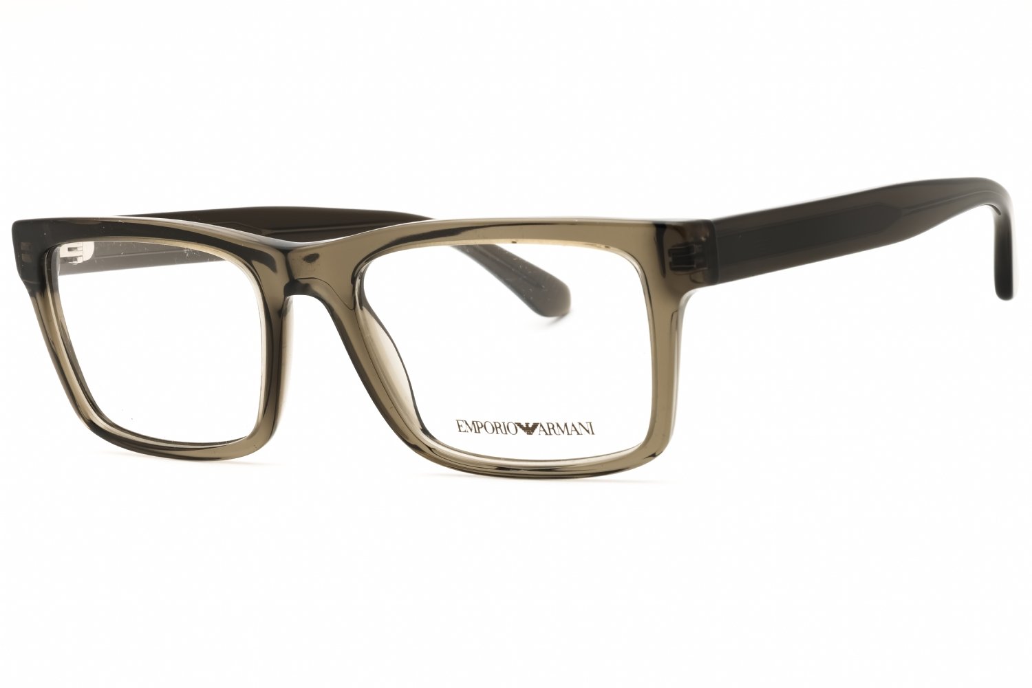 Emporio Armani 0EA3254 Shiny Transparent Grey/clear demo lens 6249 54-19-145 MM
