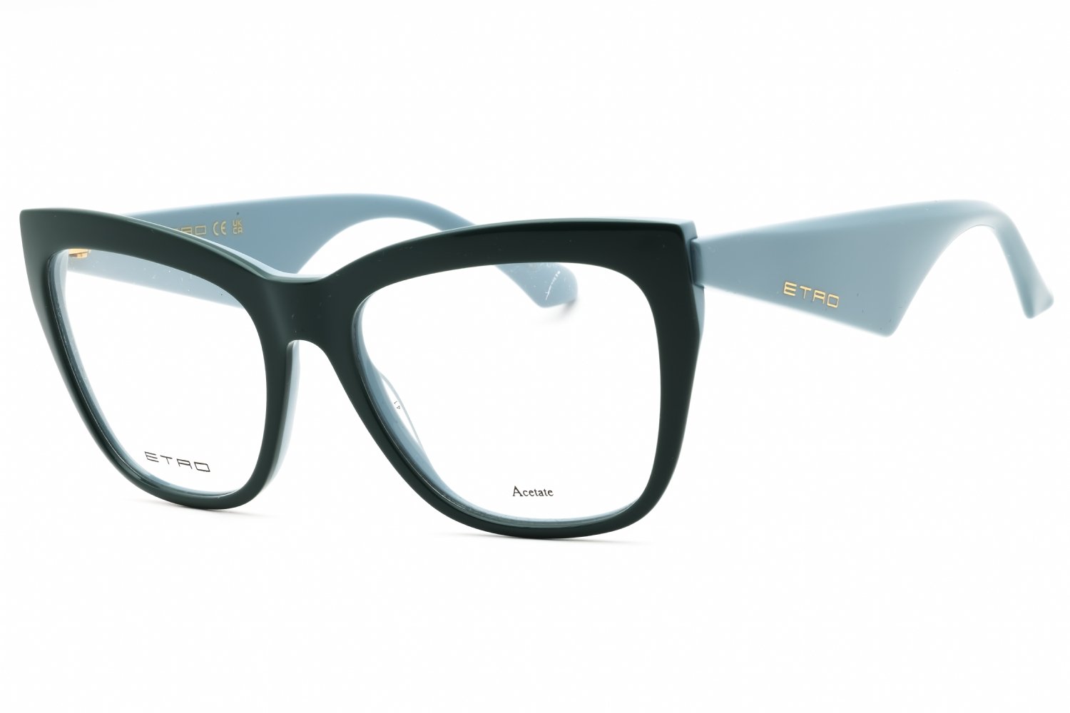 Etro ETRO 0048 GREEN BLUE/Clear demo lens 03UK 00 54-17-145 MM