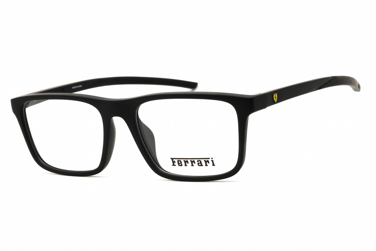 Ferrari 0FZ8001U matte black/clear demo lens 504 56X18X145