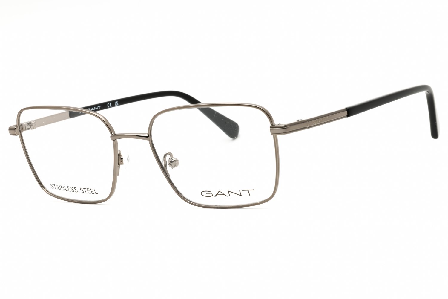 GANT GA50010 shiny dark ruthenium/clear demo lens 012 53-18-145 MM