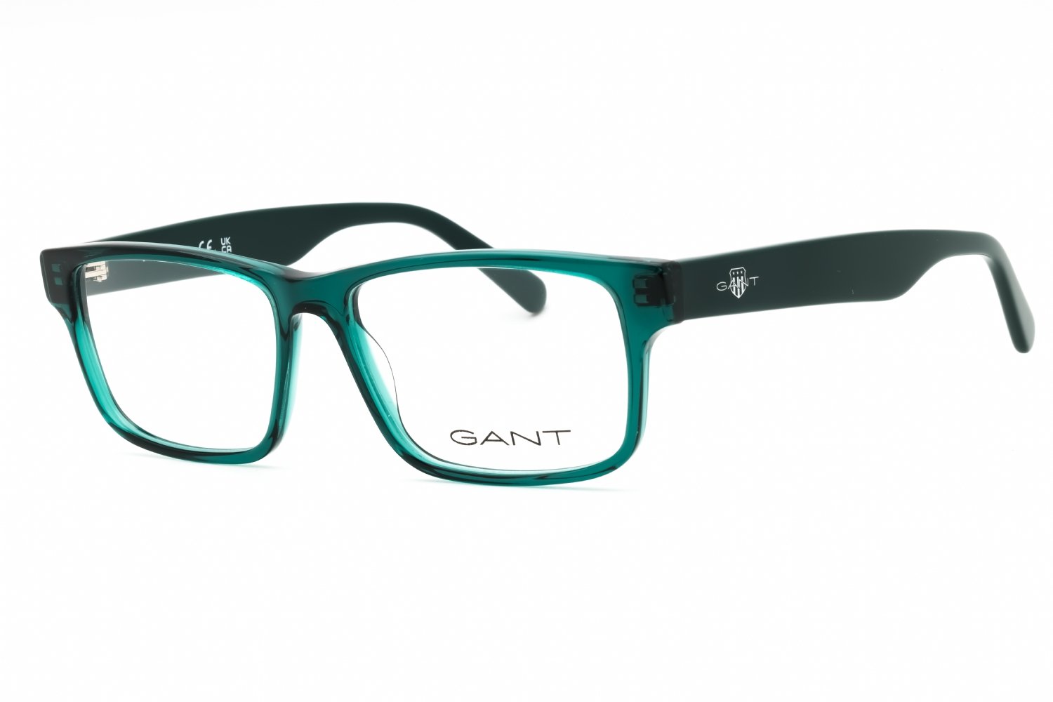 GANT GA50017 shiny dark green/Clear demo lens 096 53-15-145 MM