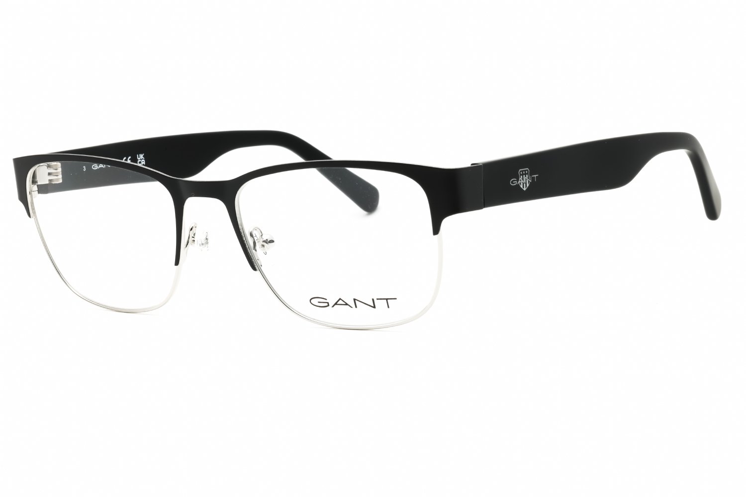 GANT GA50018 matte black/clear demo lens 002 52X18X145