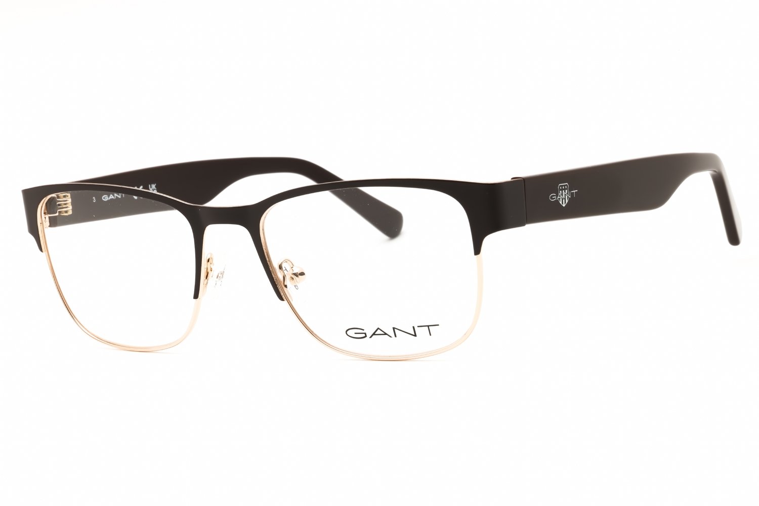 GANT GA50018 shiny dark brown/clear demo lens 048 52X18X145