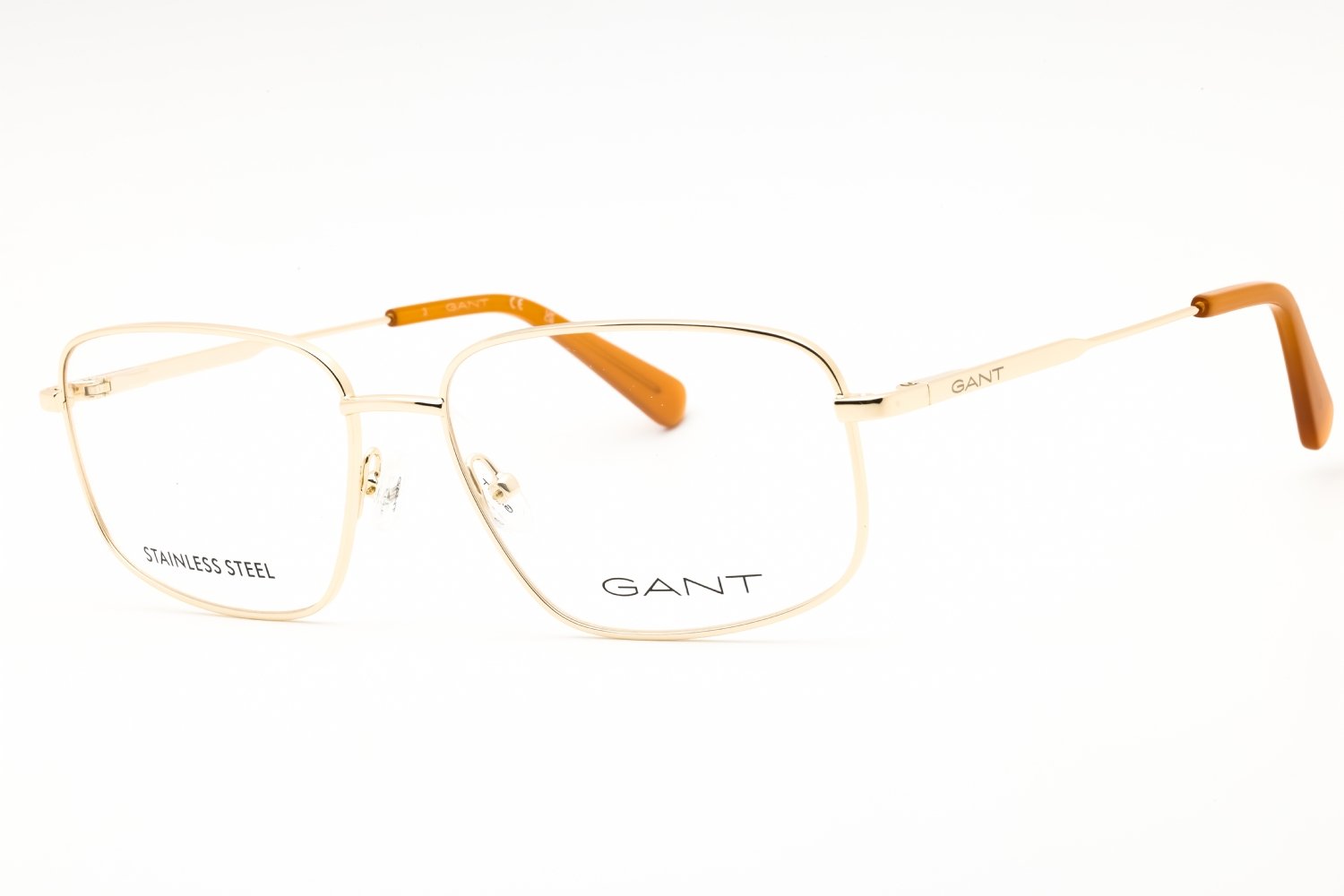 GANT GA50097 pale gold/clear demo lens 032 57-16-145 MM
