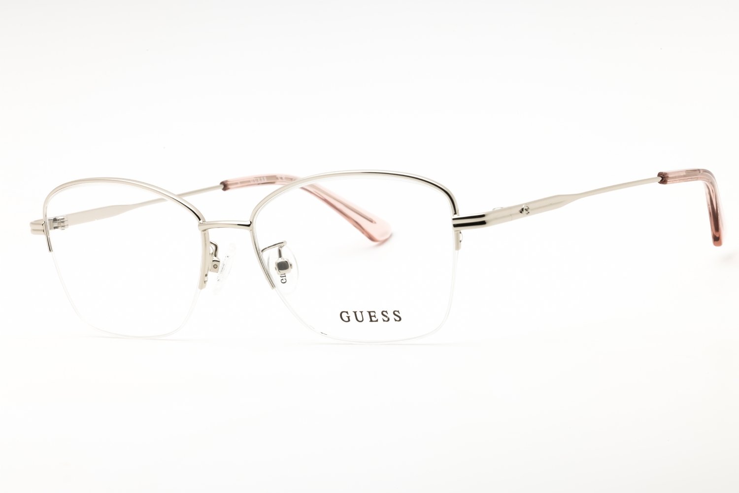 Guess GU2888-D shiny light nickeltin/clear demo lens 010 53-16-140 MM