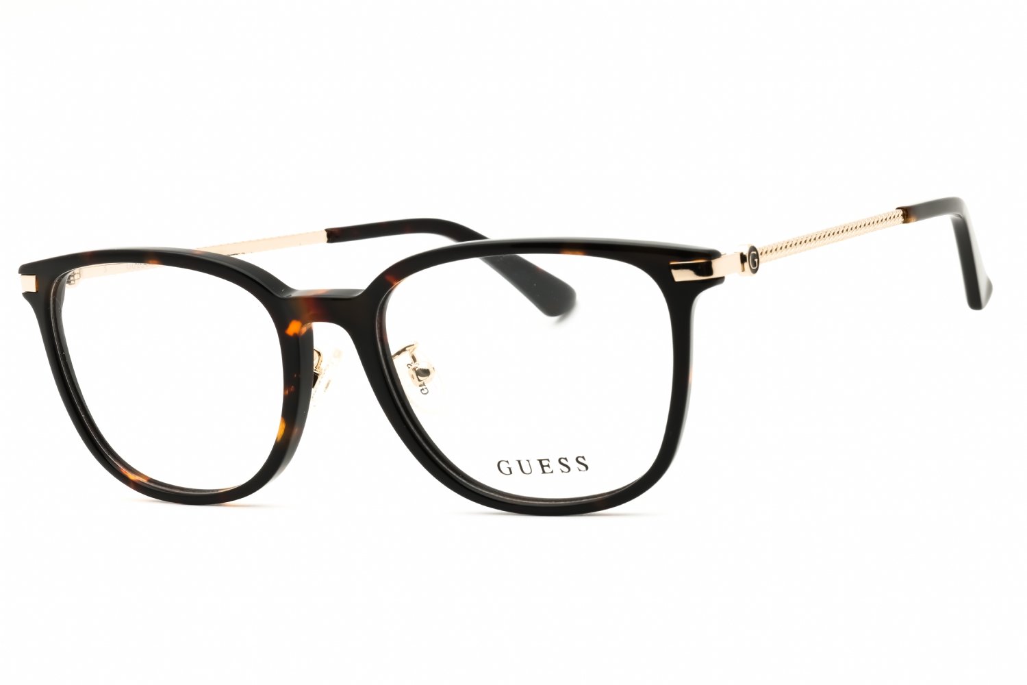 Guess GU2918-D dark havana/clear demo lens 052 53X18X145