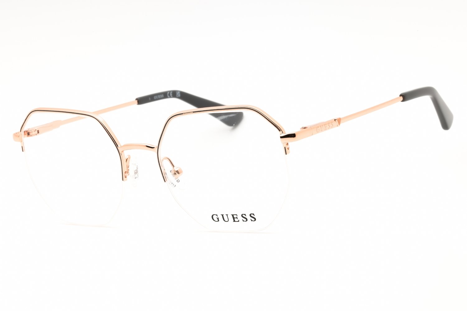 Guess GU2935 shiny rose gold/ Clear demo lens 028 49X18X140