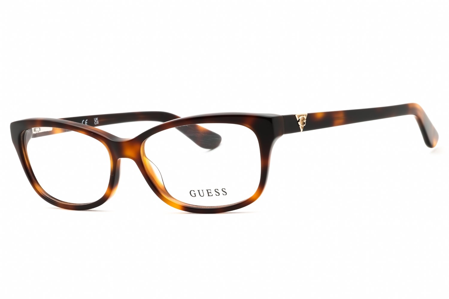 Guess GU2948 dark havana/clear demo lens 052 53-14-140 MM
