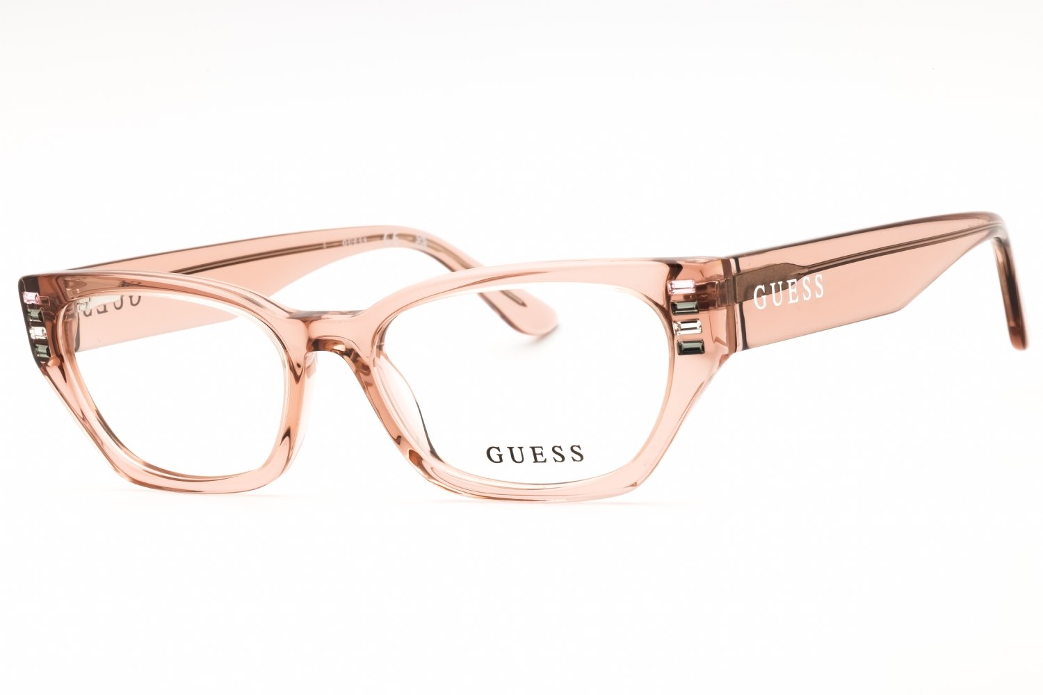 Guess GU2967 shiny beige/Clear demo lens 057 51-16-145 MM