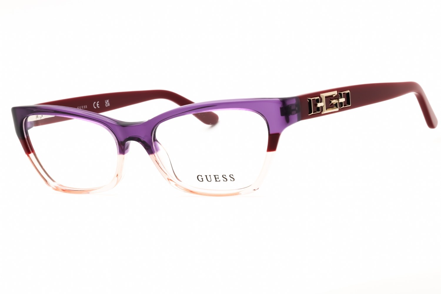 Guess GU2979 bordeaux/other/clear demo lens 071 52X16X140