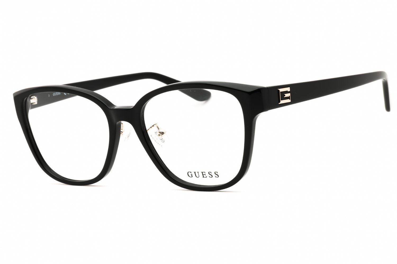 Guess GU2992-D Shiny black/clear demo lens 001 54-17-145 MM