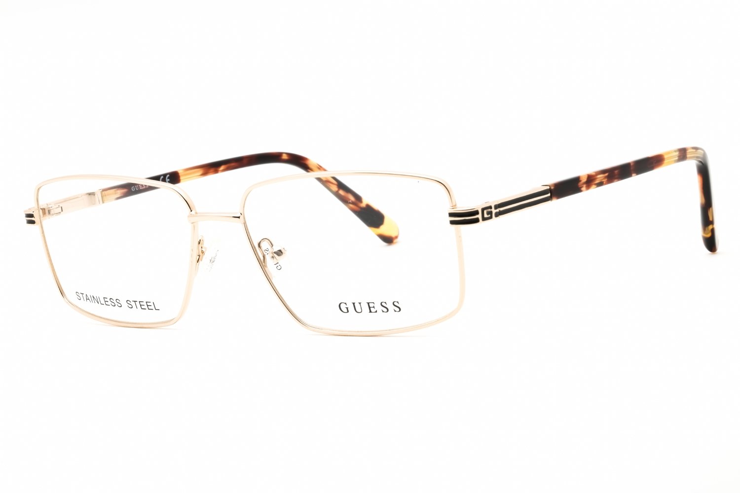 Guess GU50061 pale gold / clear demo lens 032 56X15X145