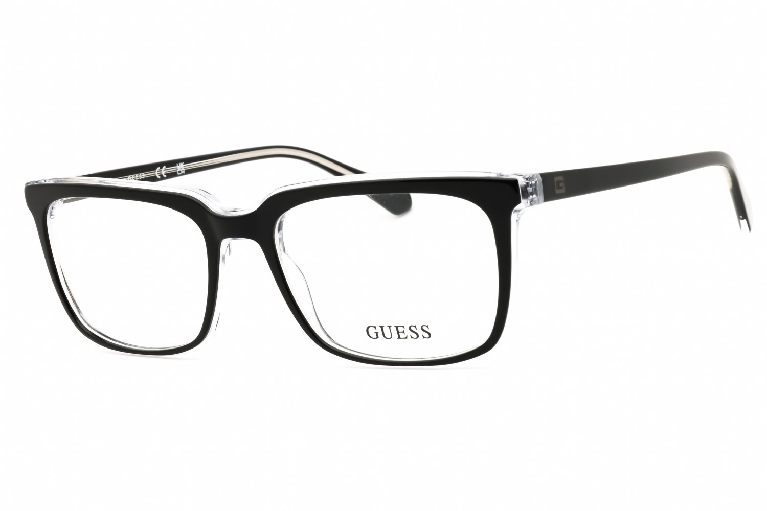 Guess GU50063 black/other/clear demo lens 005 56-18-145 MM