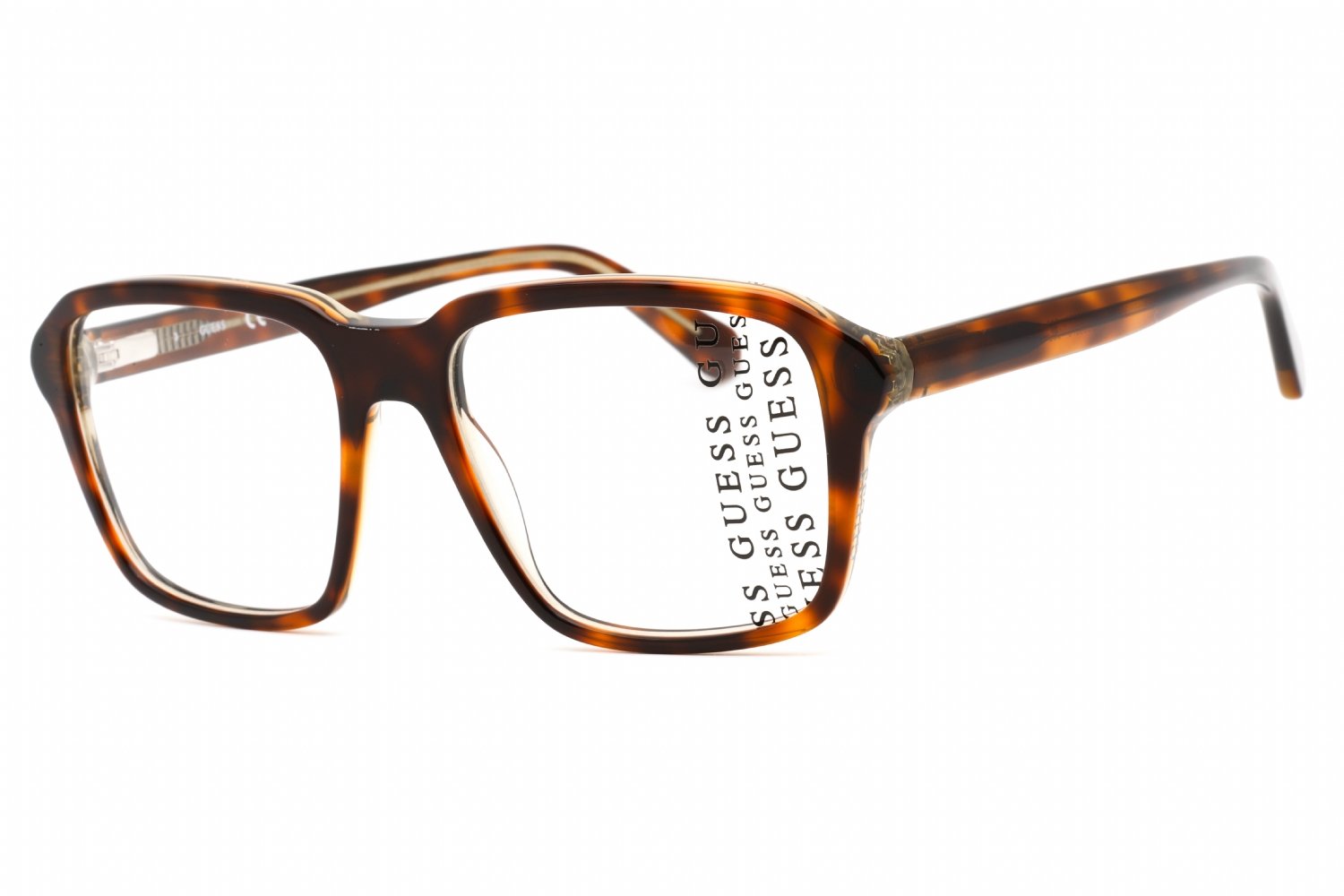 Guess GU50073 Dark Havana / Clear Lens 052 54-17-145 MM