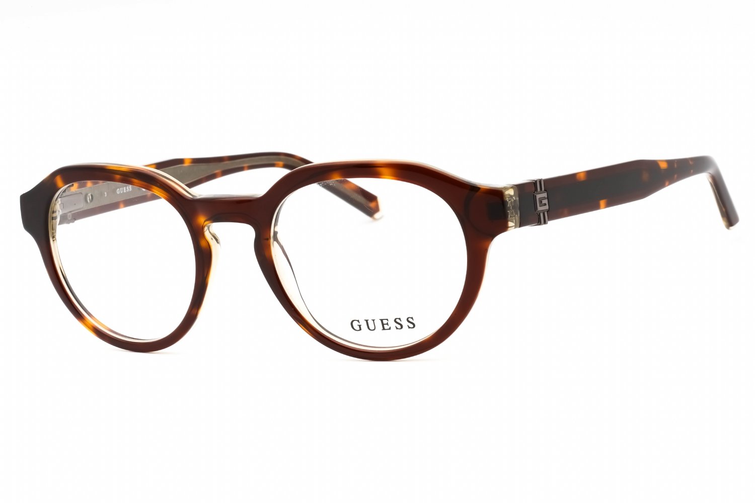 Guess GU50083 dark havana/clear demo lens 052 50-21-150 MM