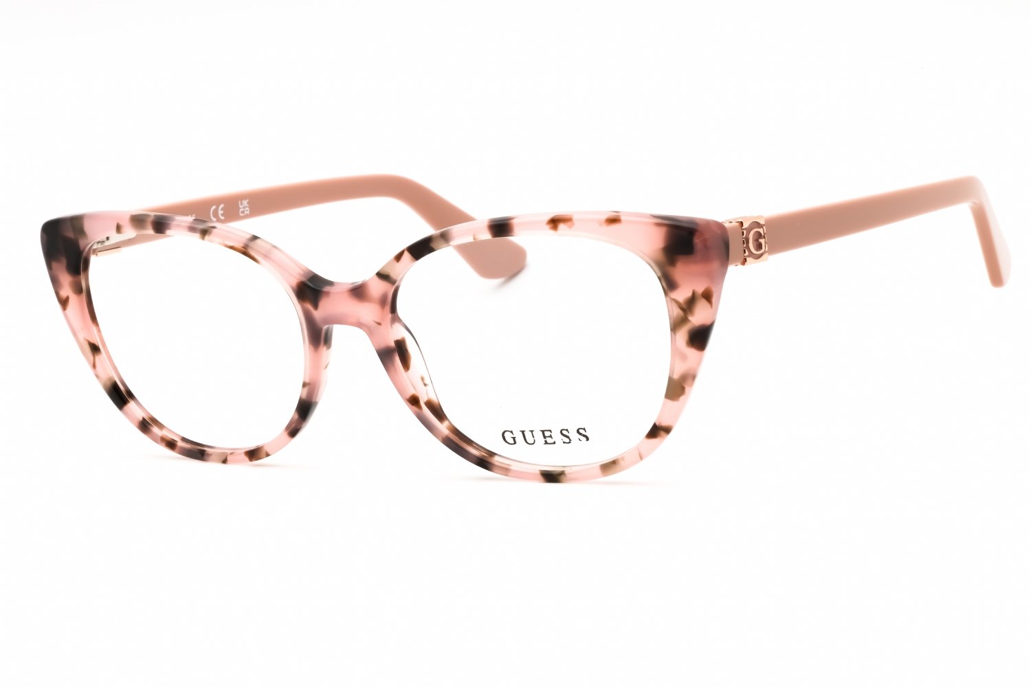Guess GU50107 pink /other/clear demo lens 074 53-17-140 MM