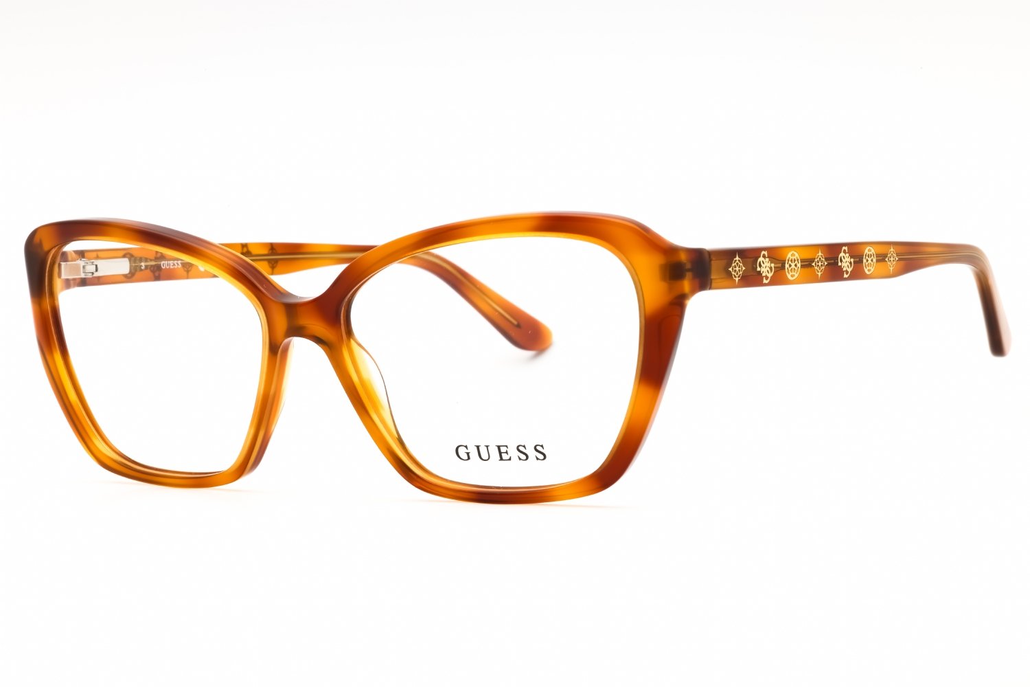 Guess GU50115 blonde havana/clear demo lens 053 54-14-140 MM