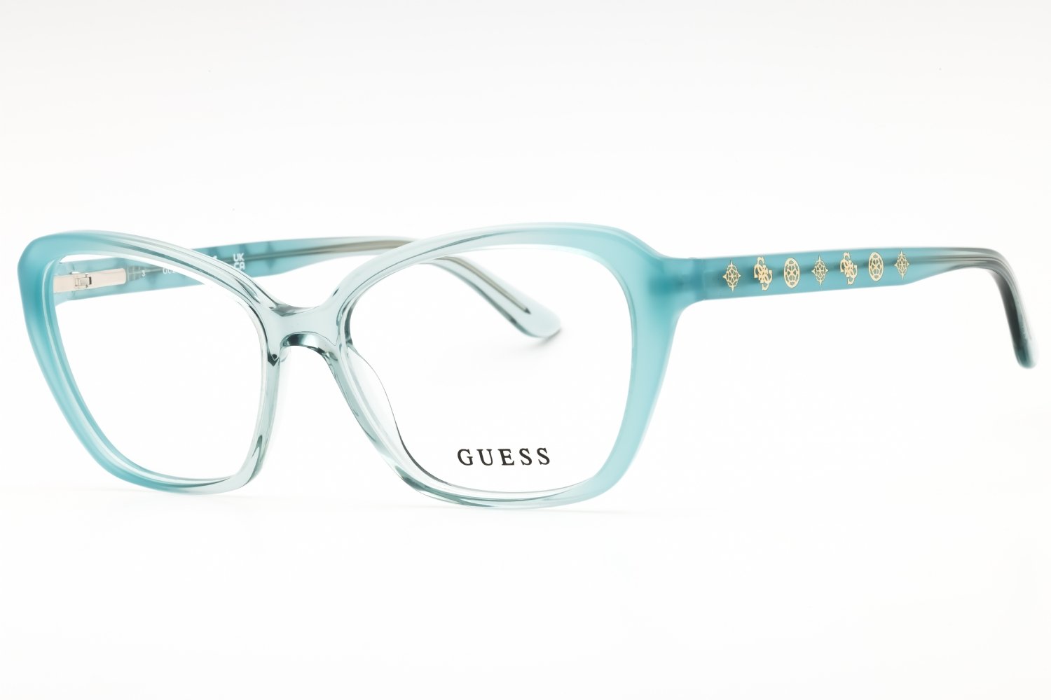 Guess GU50115 turquoise/other/clear demo lens 089 52-14-140 MM