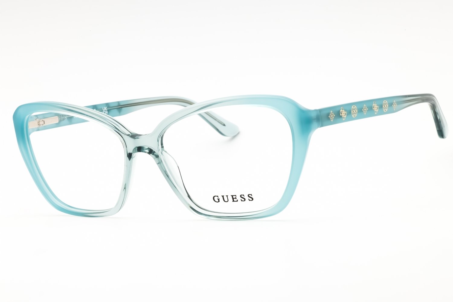 Guess GU50115 turquoise/other/clear demo lens 089 54-14-140 MM