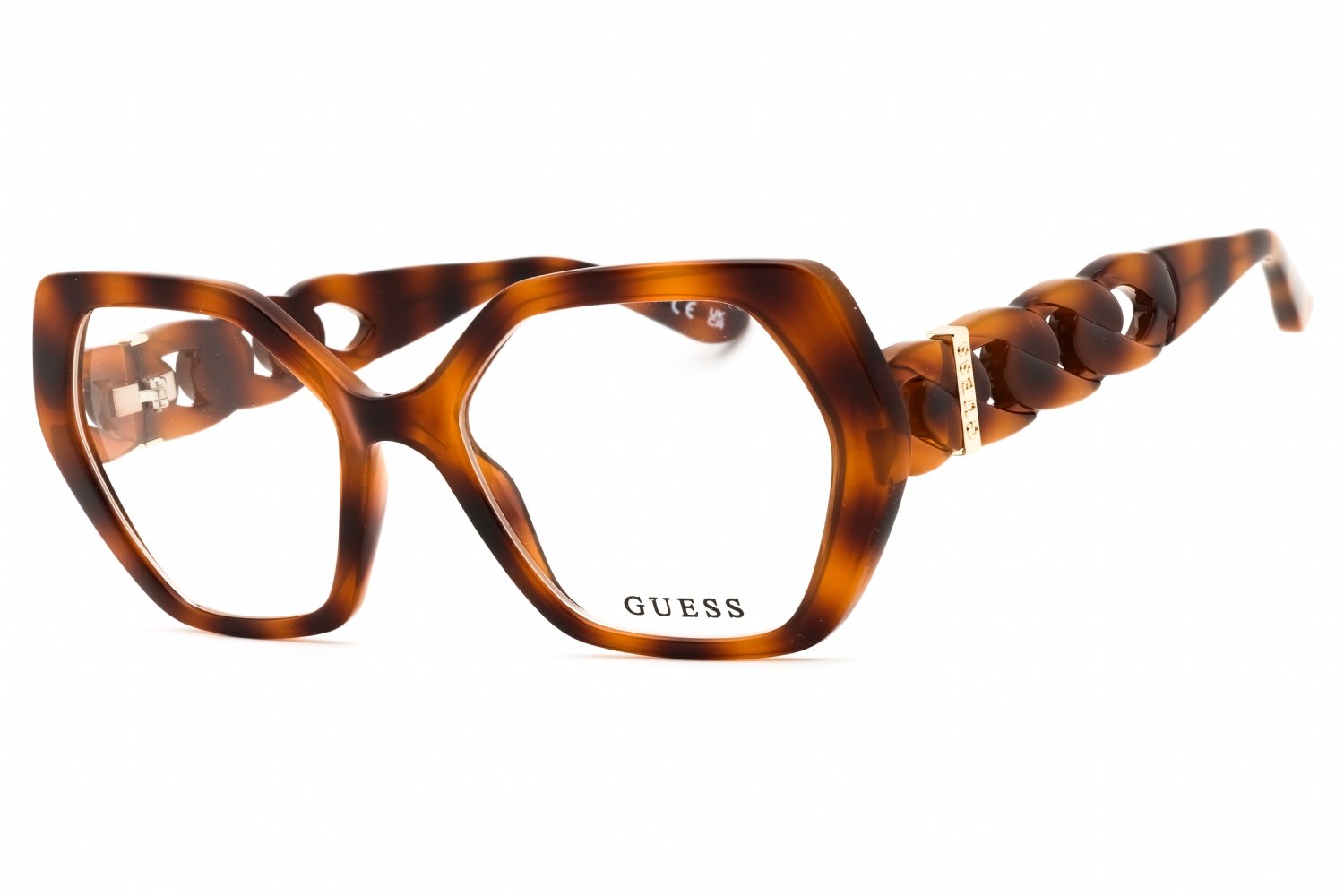 Guess GU50116 blonde havana/clear demo lens 053 53X18X135