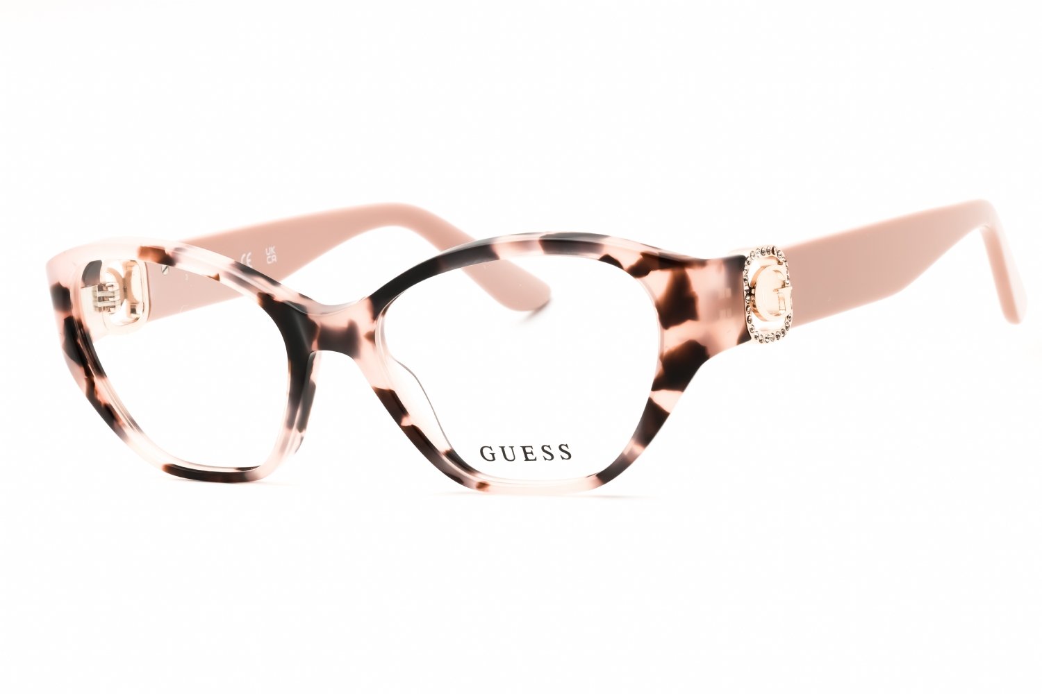 Guess GU50119 Colored havana/Clear demo lens 055 51-16-140 MM