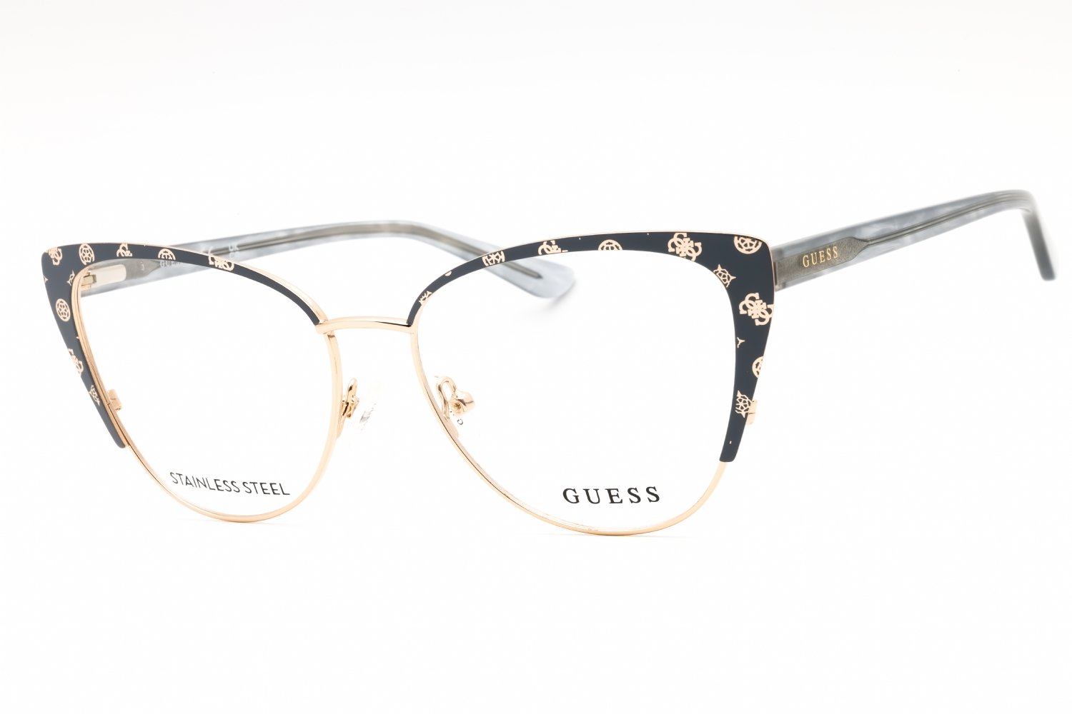 Guess GU50121 grey/other/clear demo lens 020 55-16-145 MM
