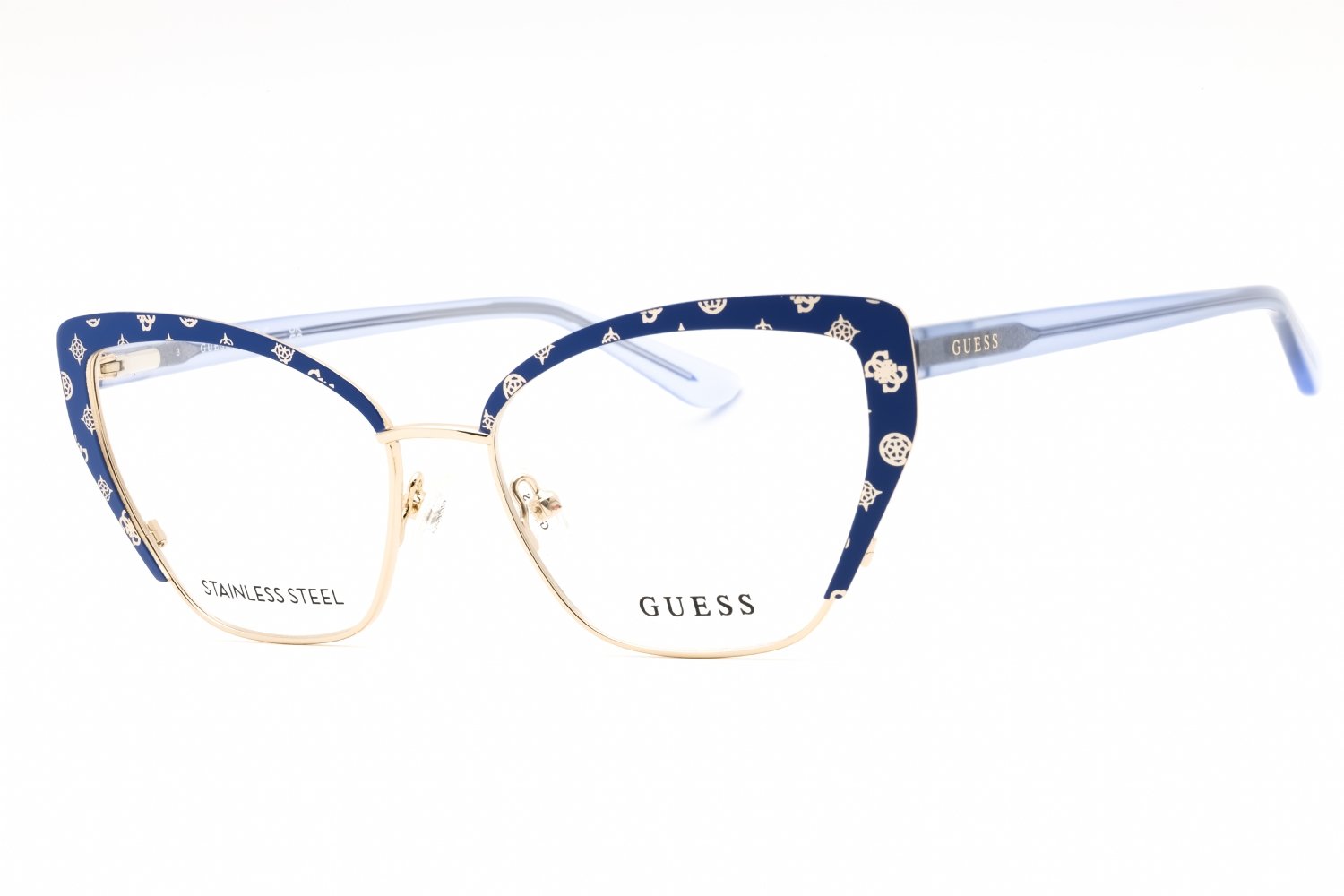 Guess GU50122 blue/other/clear demo lens 092 54-16-145 MM