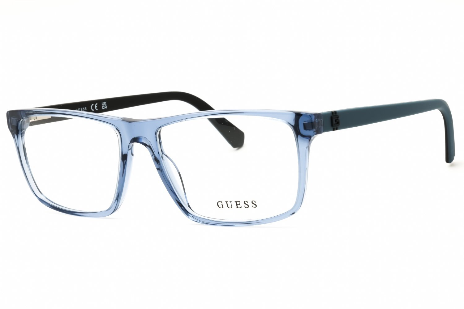 Guess GU50130 shiny blue/clear demo lens 090 57X16X145
