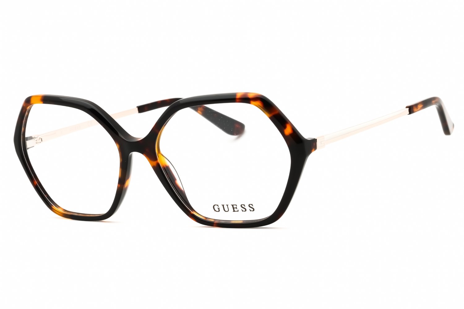 Guess GU50149 dark havana/clear demo lens 052 54-15-140 MM