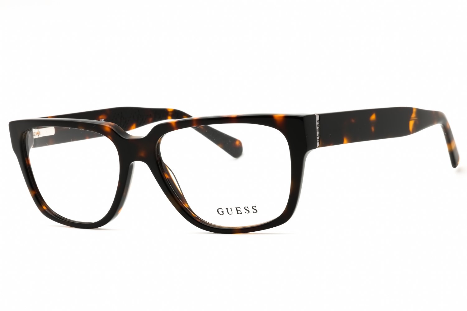 Guess GU50150 dark havana/Clear demo lens 052 55-16-145 MM