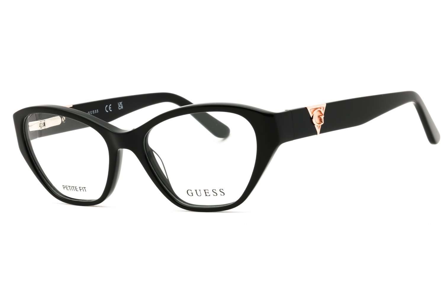 Guess GU50162 Shiny Black / Clear 001 49XX