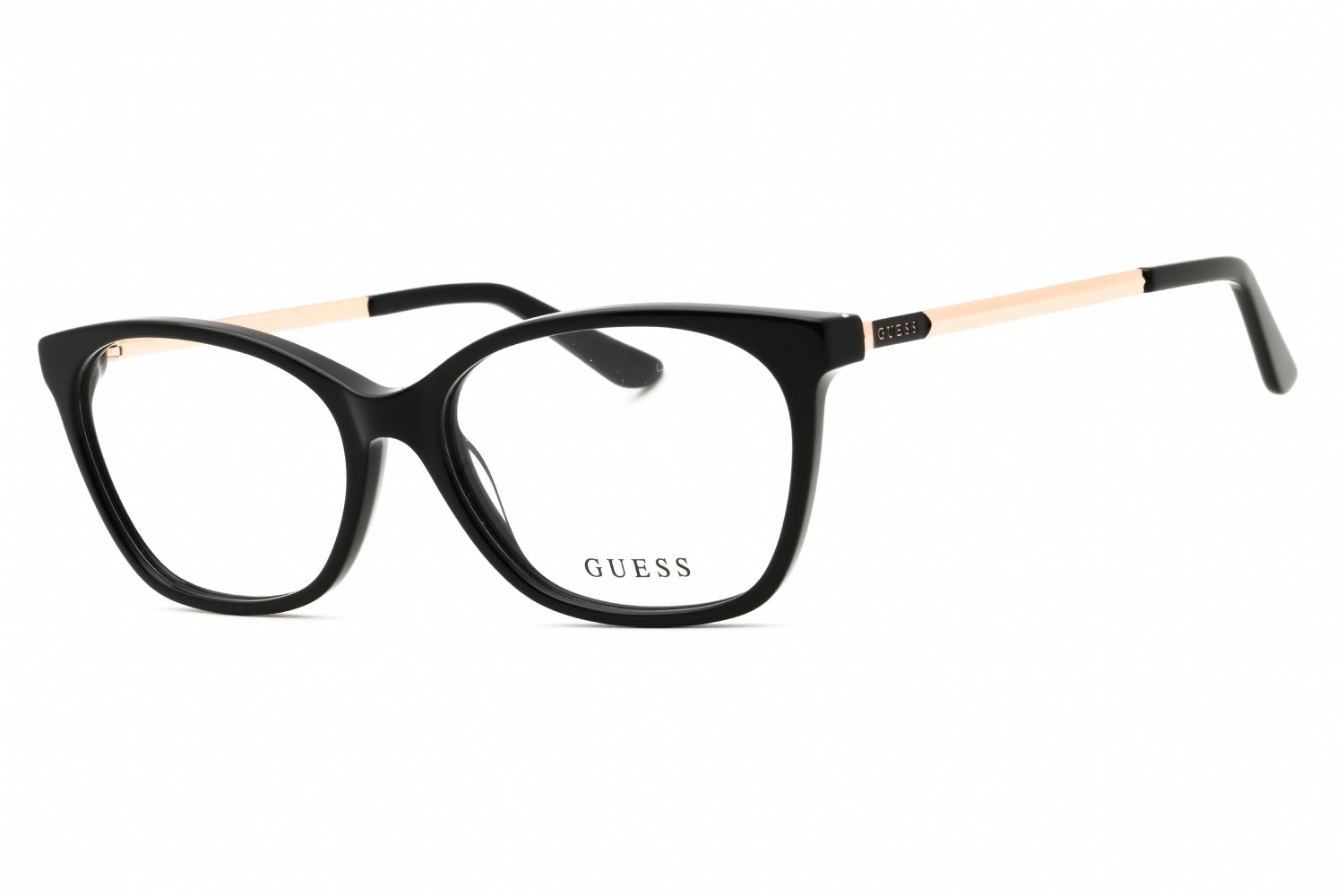Guess GU50194 shiny black/clear demo lens 001 55X16X140