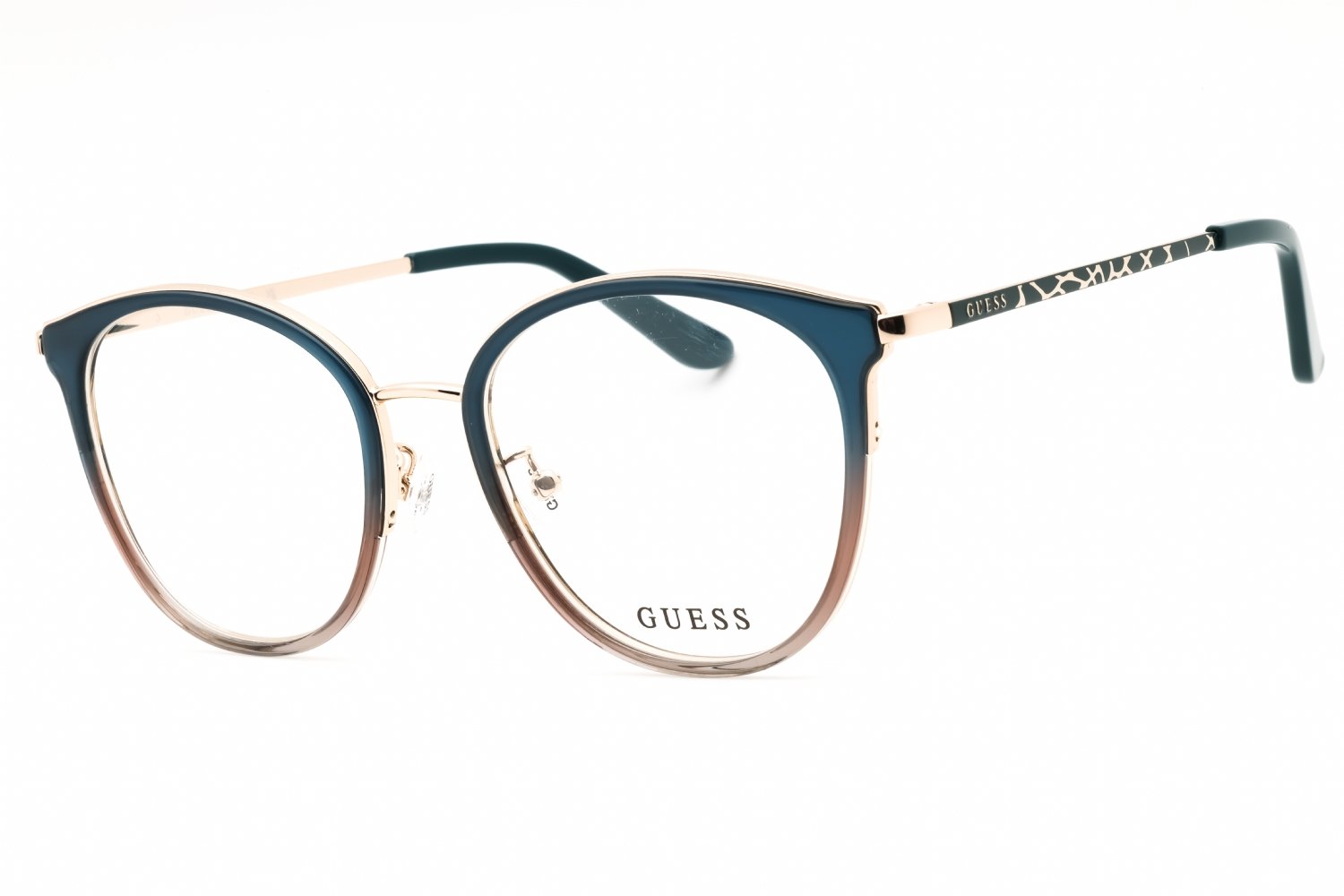 Guess GU50201-D blue/other/clear demo lens 092 53X18X140