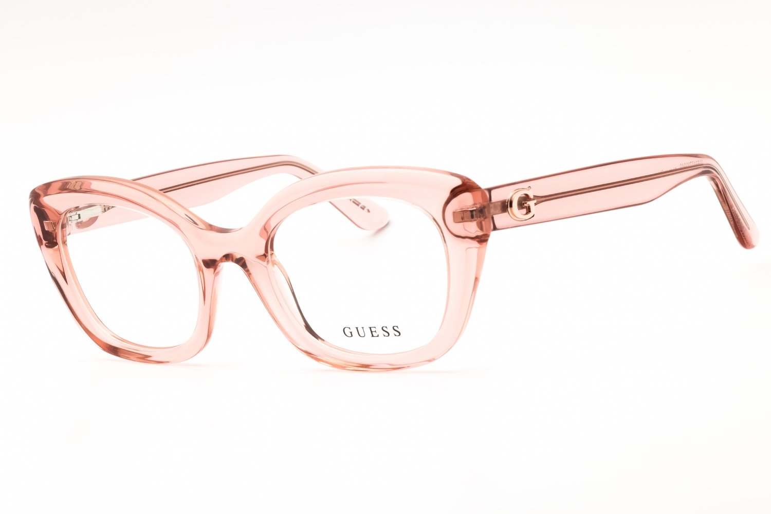 Guess GU50225 shiny pink/clear demo lens 072 51-22-140 MM