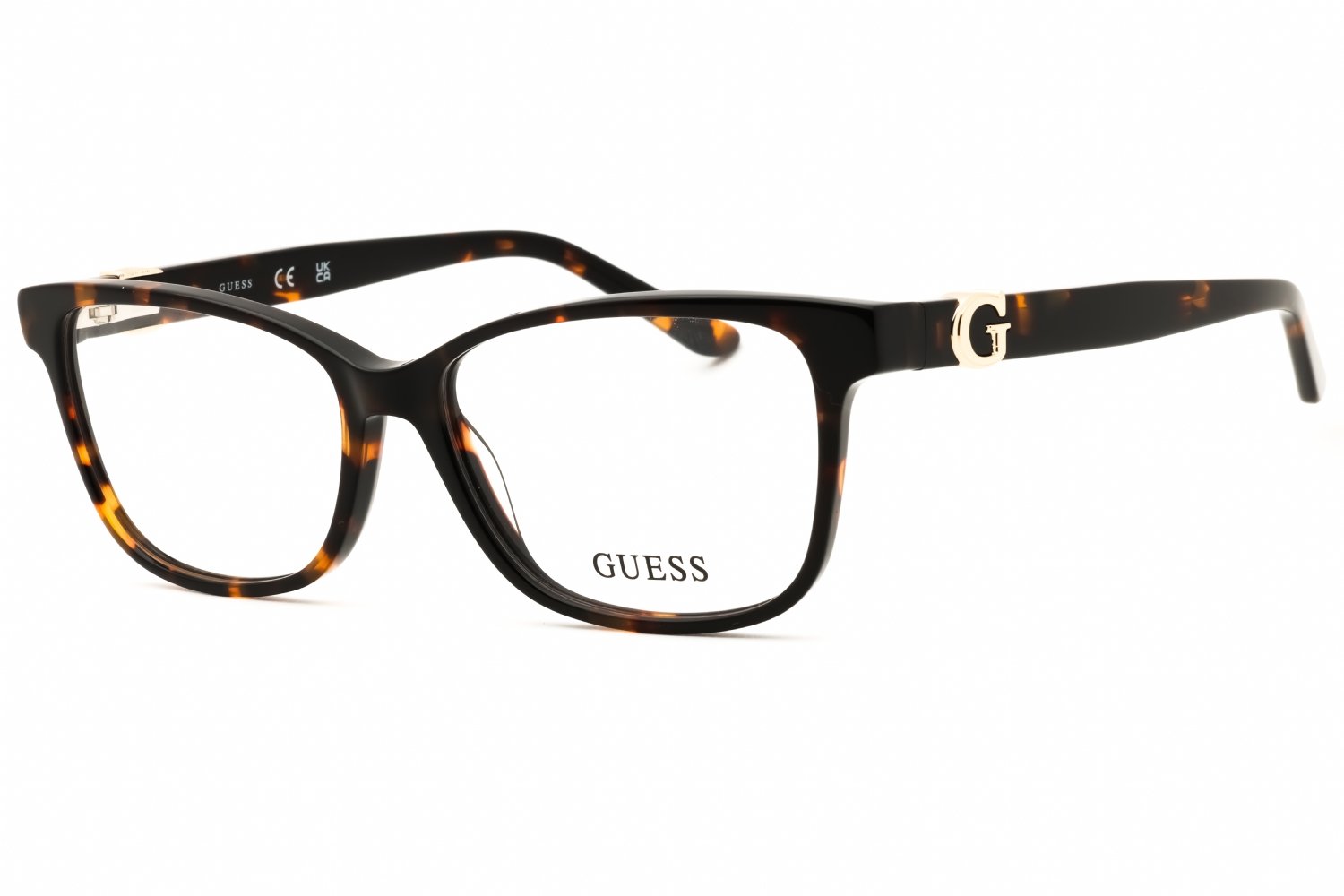 Guess GU50227 dark havana/clear demo lens 052 54X15X140