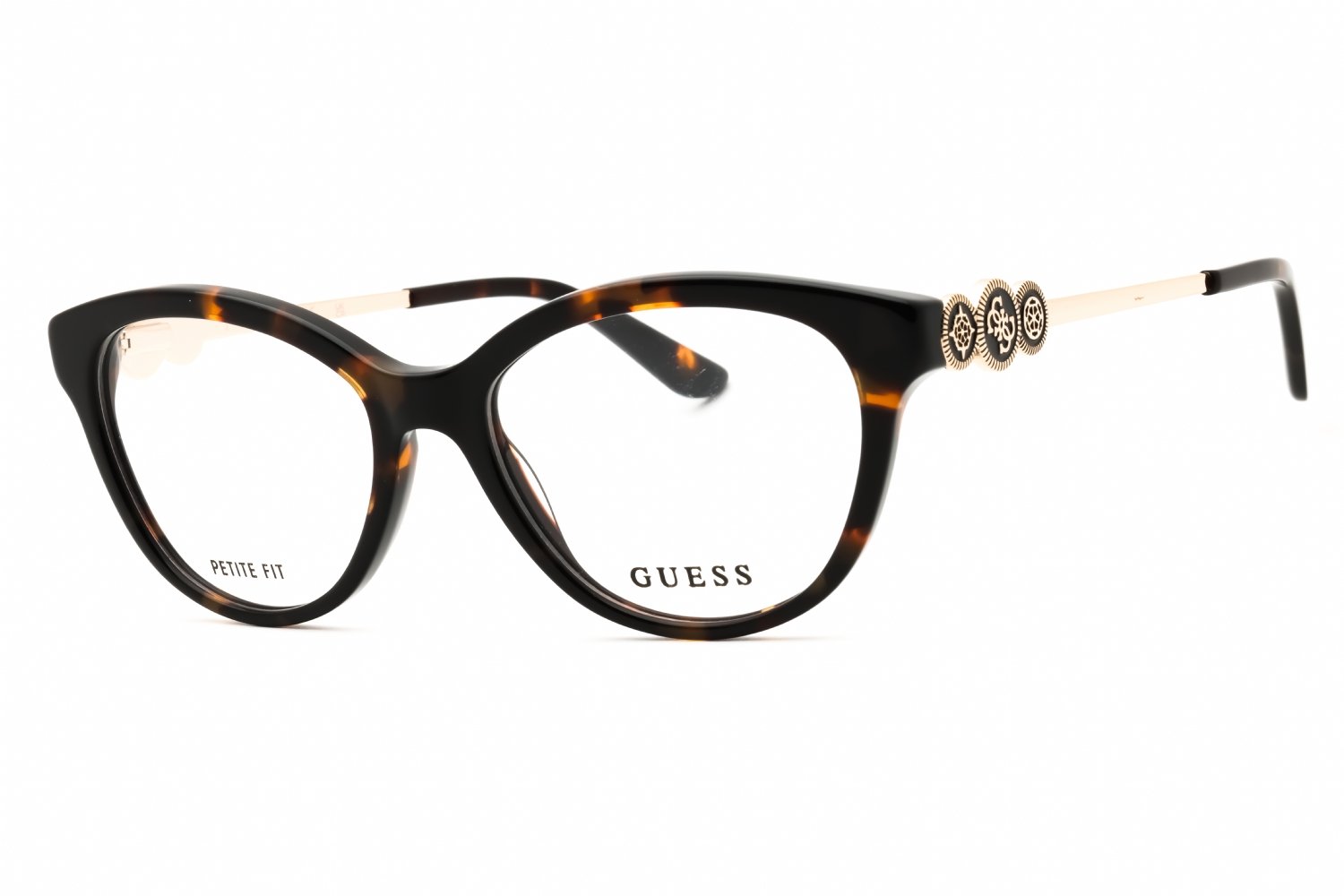 Guess GU50230 dark havana/clear demo lens 052 50-16-140 MM