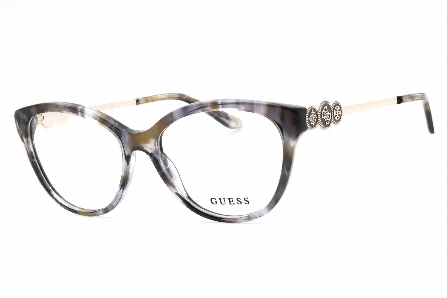 Guess GU50230 grey/other/clear demo lens 020 53-16-140 MM