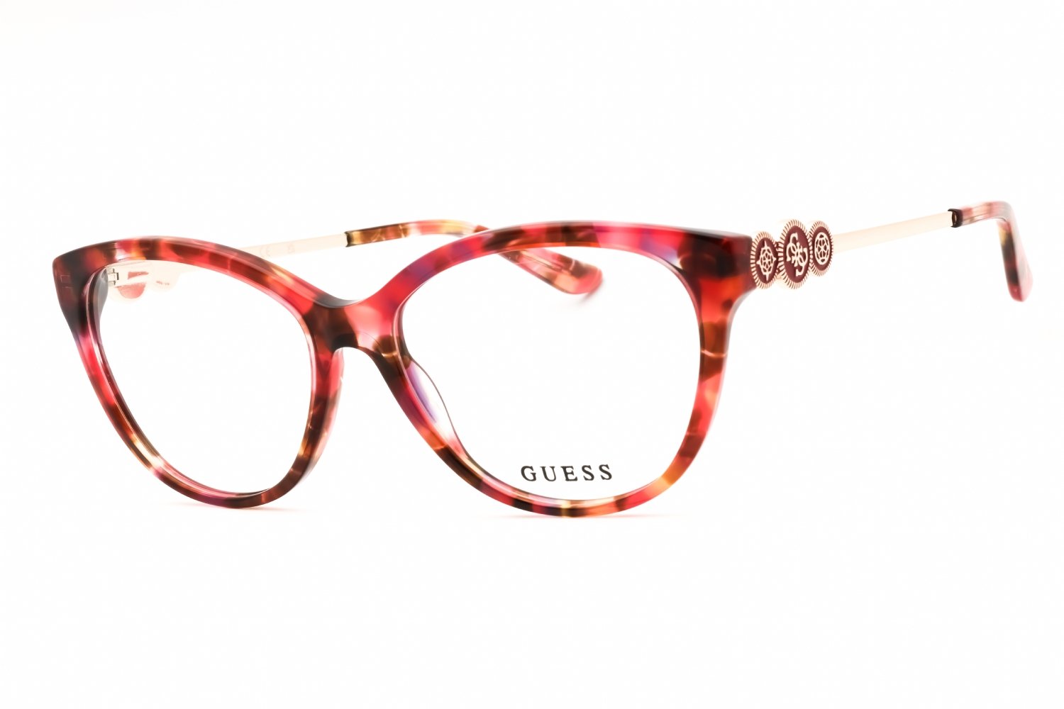 Guess GU50230 red/other/clear demo lens 068 55-16-140 MM