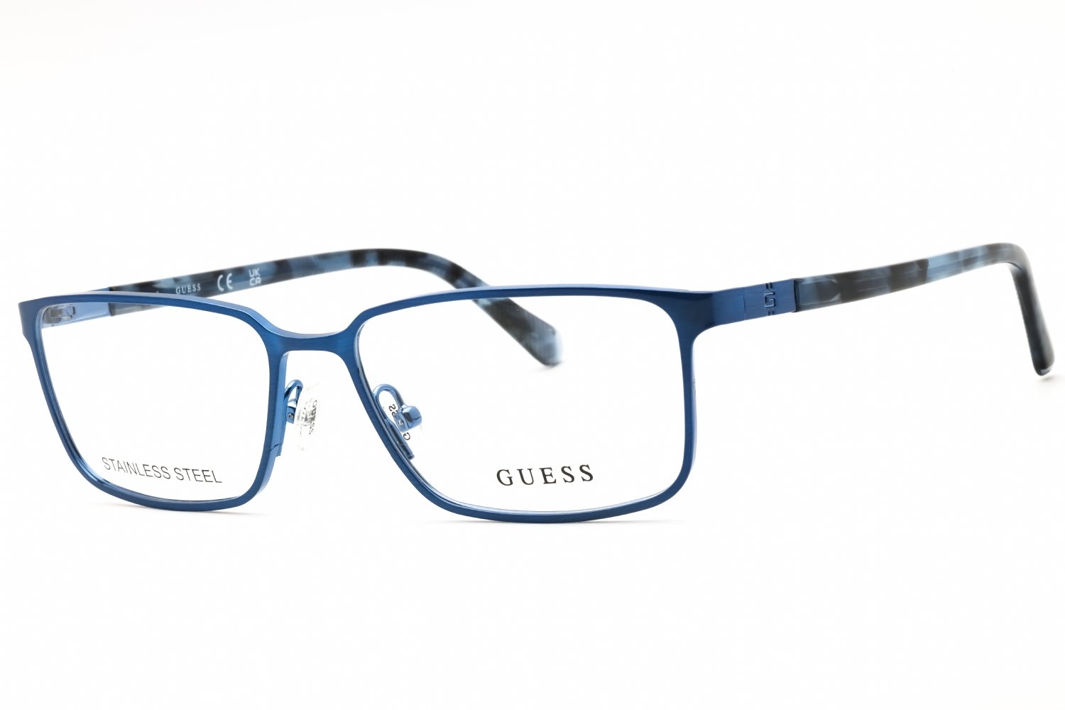 Guess GU50244 matte blue/clear demo lens 091 55-16-145 MM