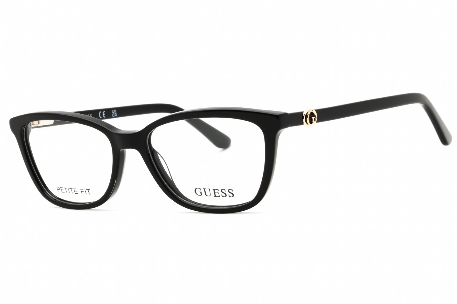 Guess GU50310 shiny black/clear demo lens 001 50-15-140 MM