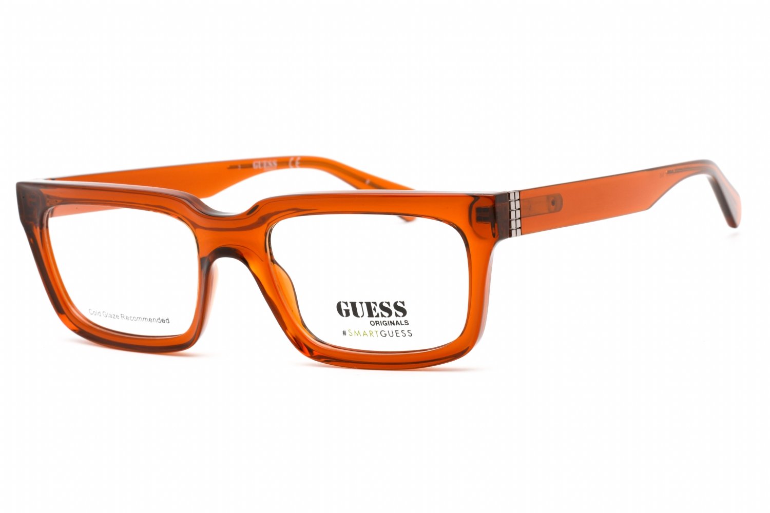 Guess GU8253 Shiny Light Brown / Clear Lens 045 53X19X145