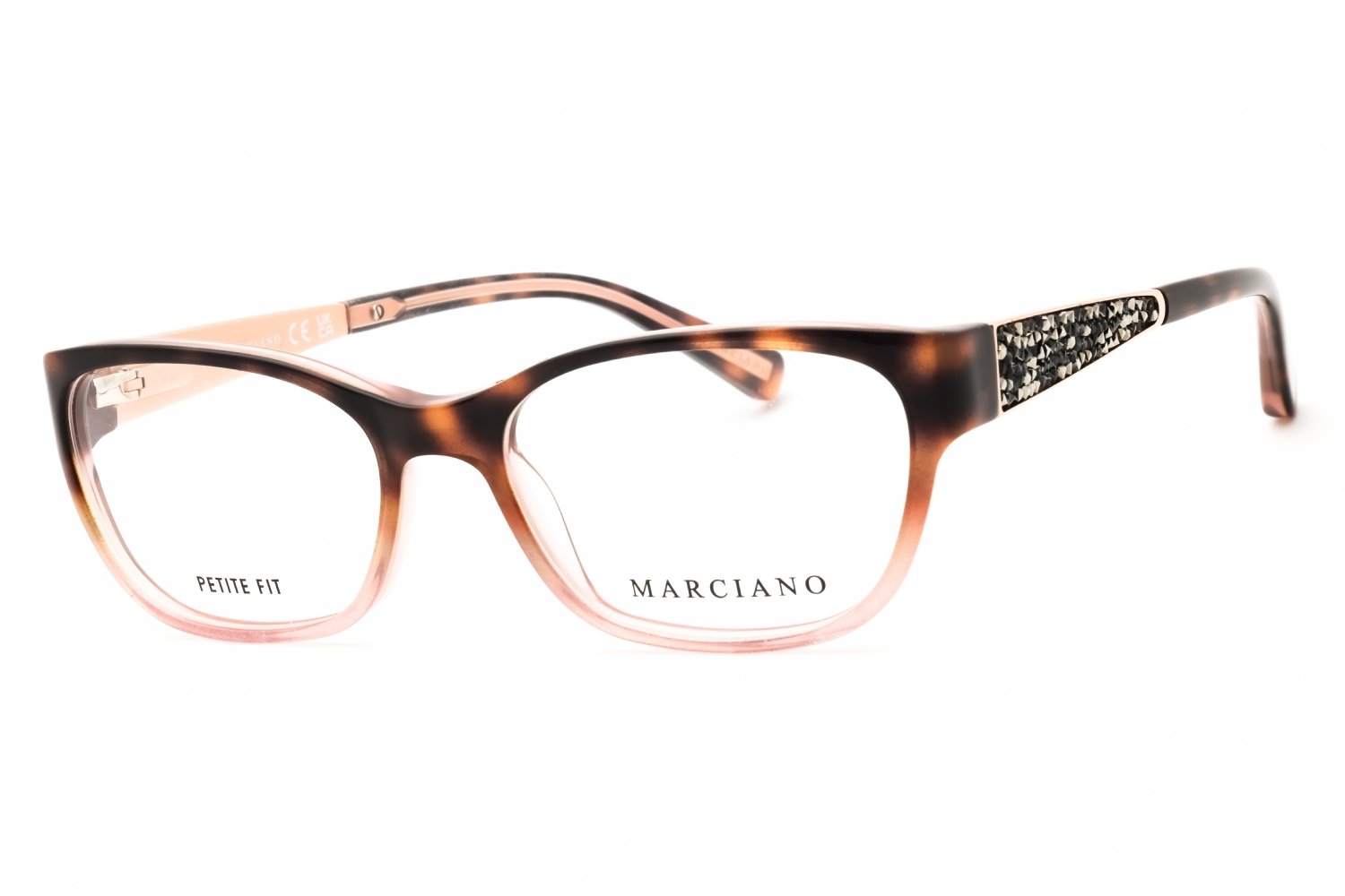 Guess by Marciano GM0243 havana/other/clear demo lens 056 50-16-135 MM