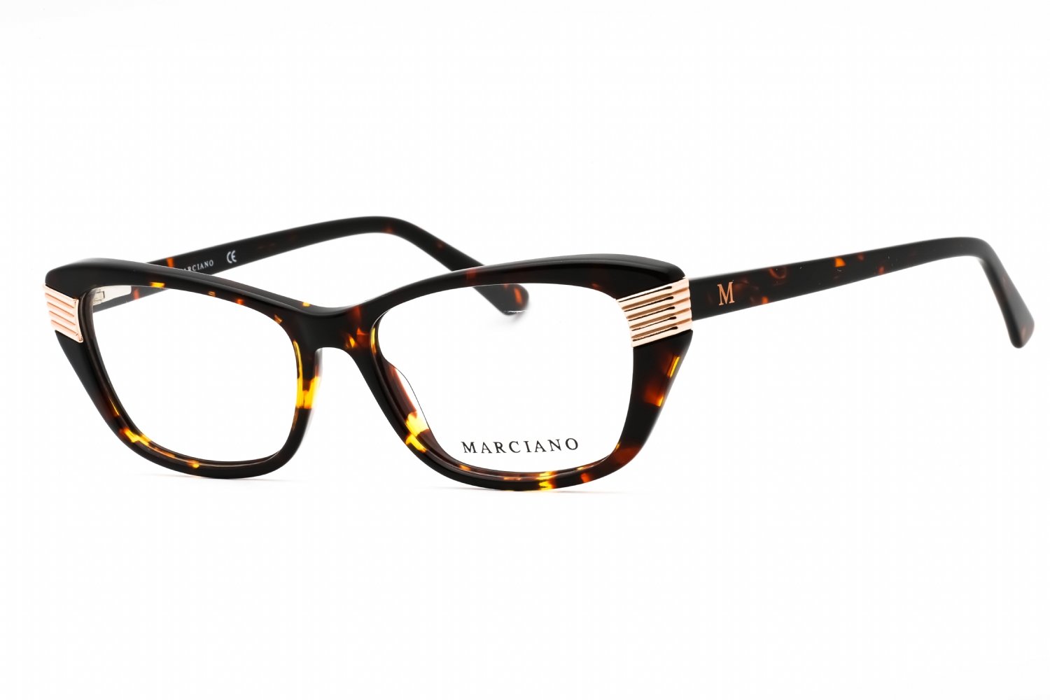 Guess by Marciano GM0385 dark havana/clear demo lens 052 53X15X145