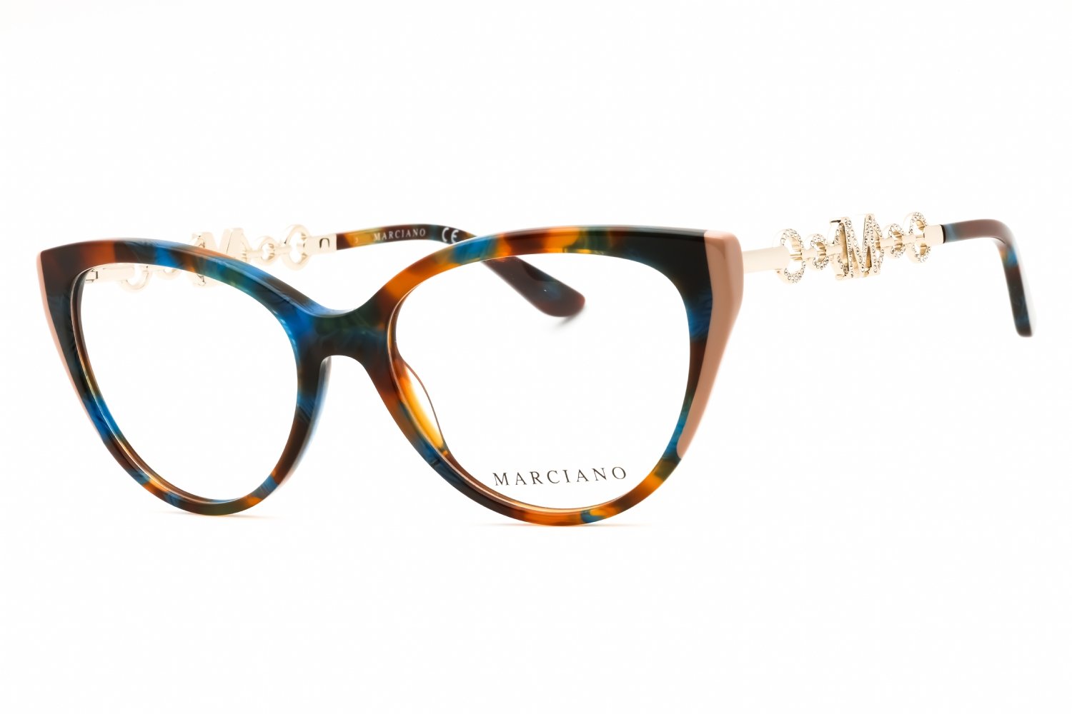 Guess by Marciano GM50006 blue/other/clear demo lens 092 54-17-145 MM