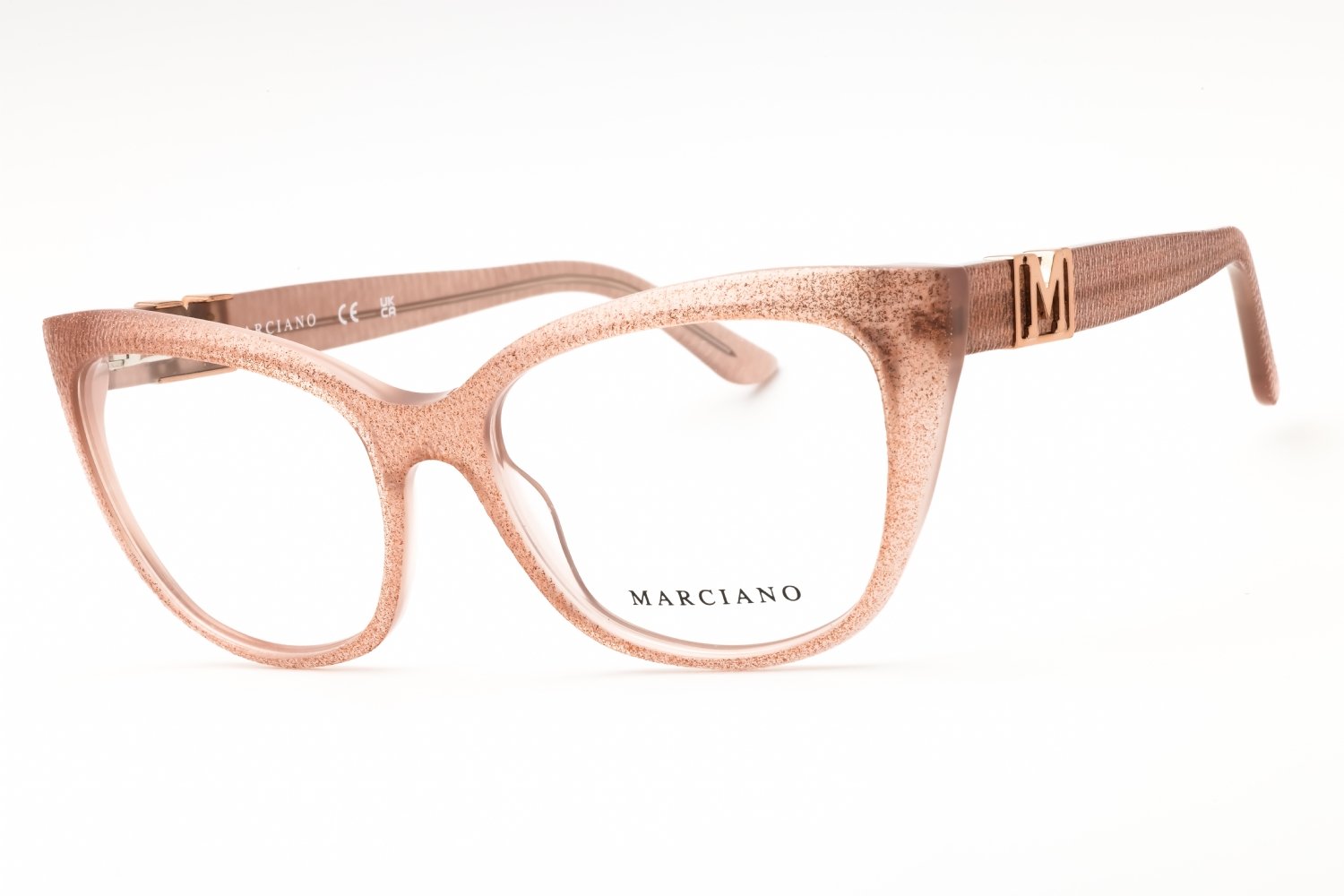 Guess by Marciano GM50008 shiny beige/Clear demo lens 057 55-17-145 MM