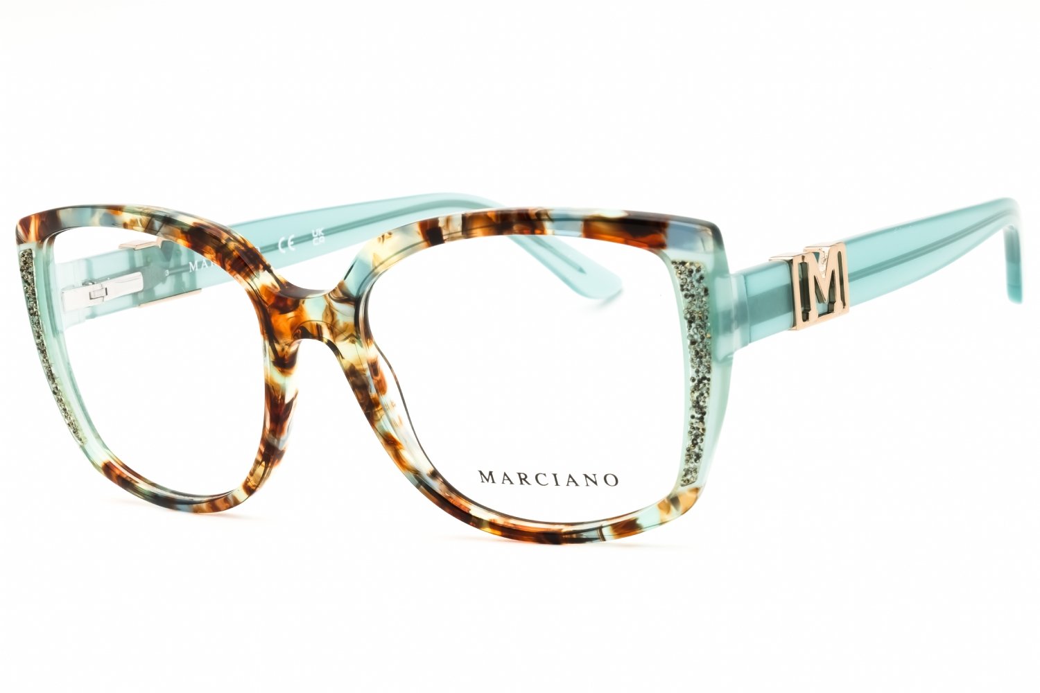 Guess by Marciano GM50012 Turquoise/other/Clear demo lens 089 55-18-140 MM