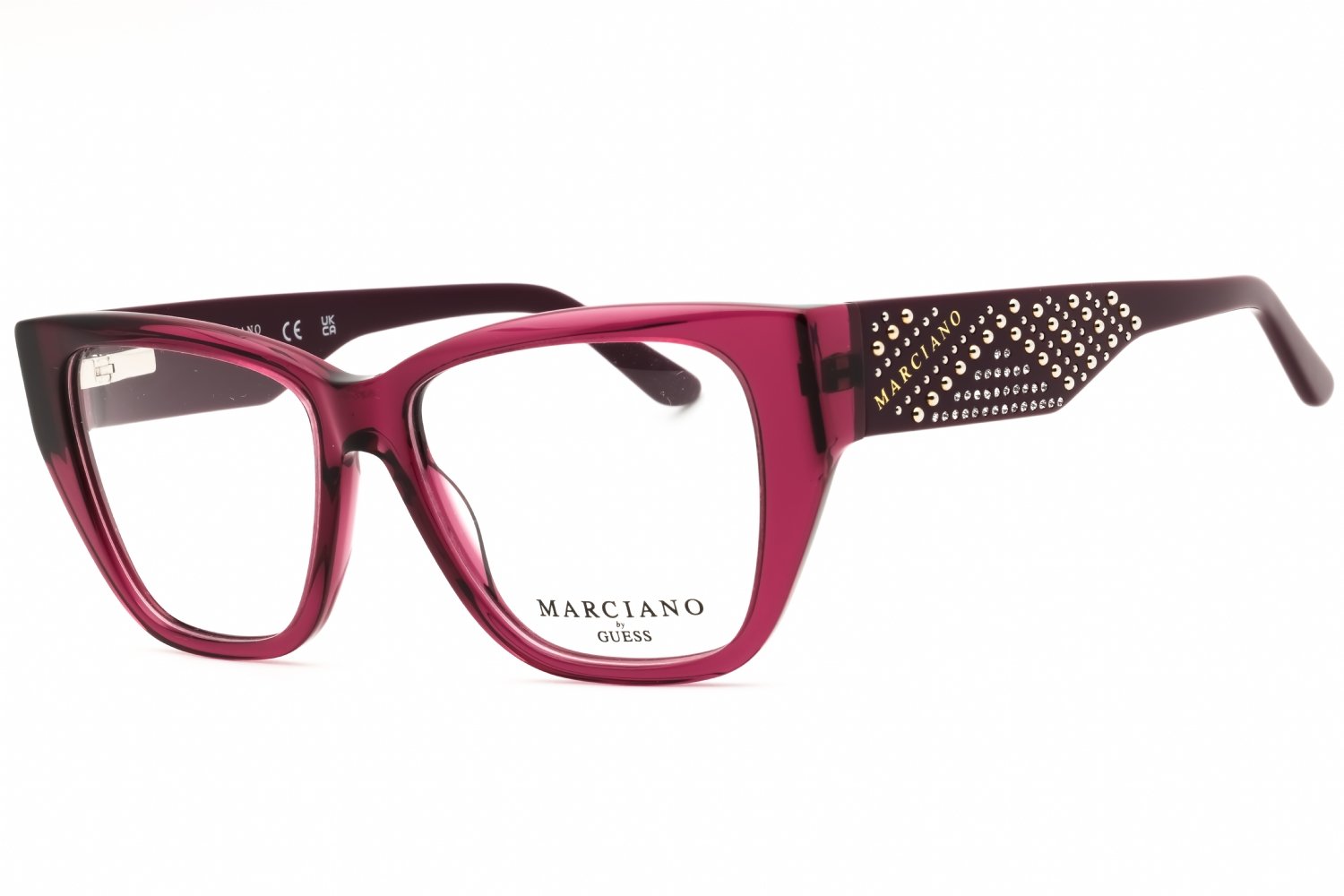 Guess by Marciano GM50019 bordeaux/other/clear demo lens 071 52-15-140 MM