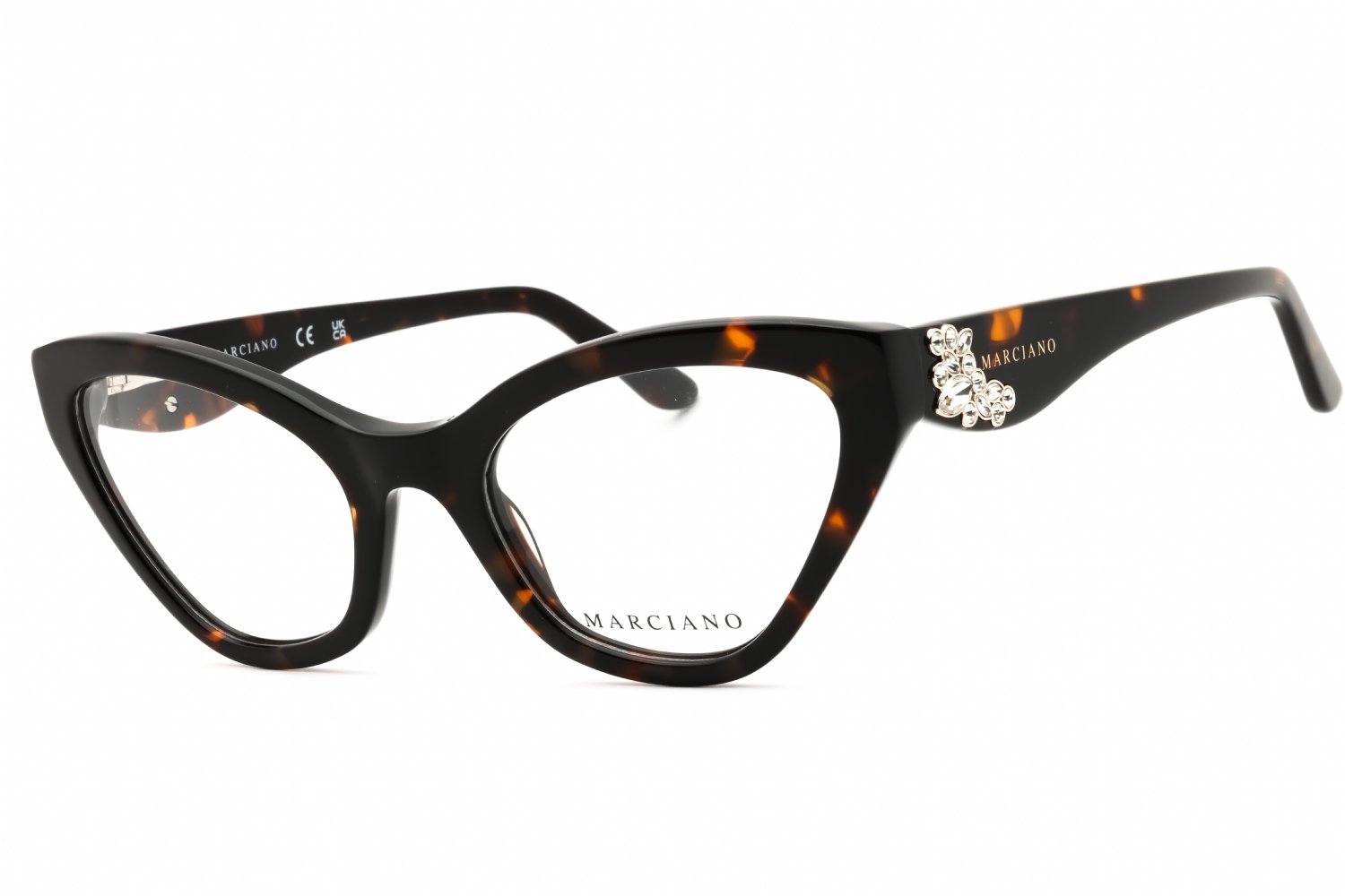 Guess by Marciano GM50038 dark havana/clear demo lens 052 53-21-140 MM