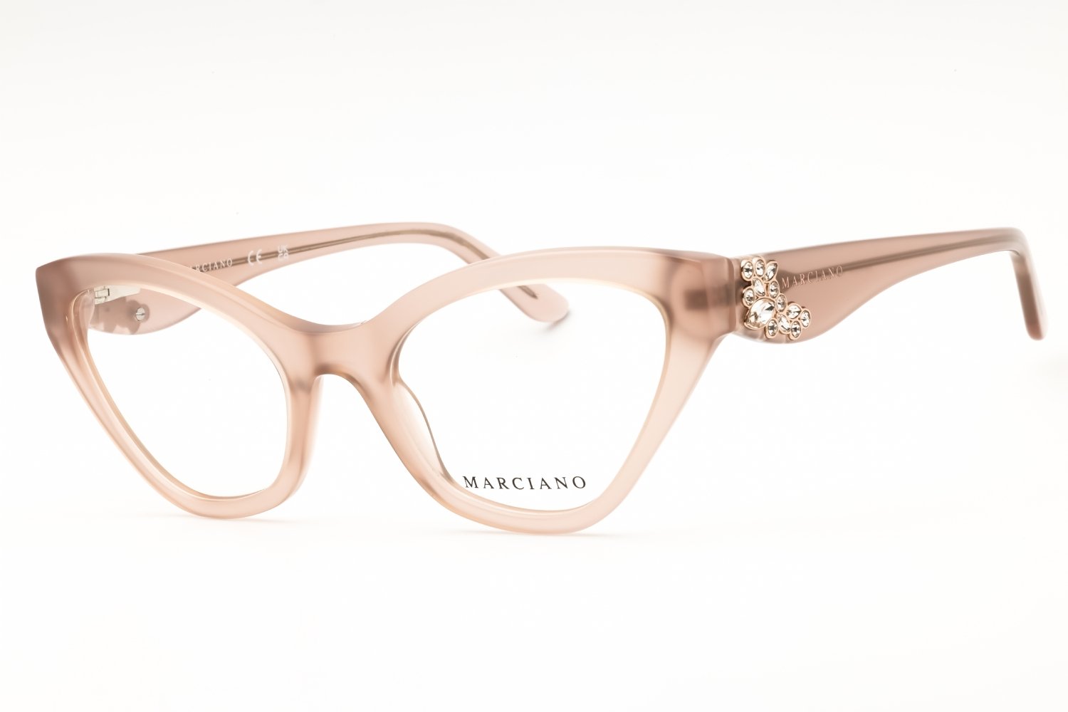 Guess by Marciano GM50038 shiny beige/clear demo lens 057 53-21-140 MM
