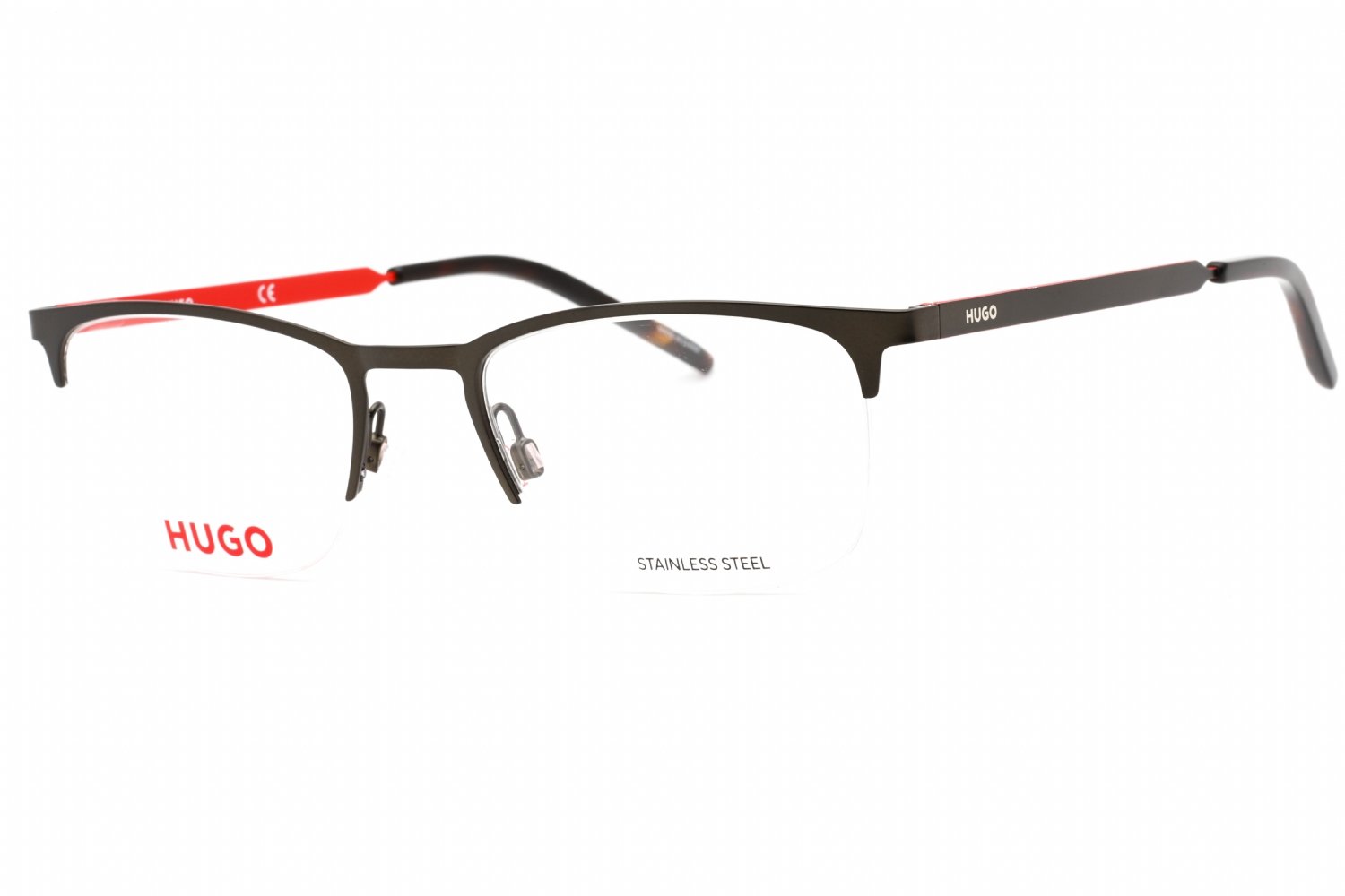 HUGO HG 1019 Matte Grey/Clear demo lens 0FRE 00 53-20-145 MM